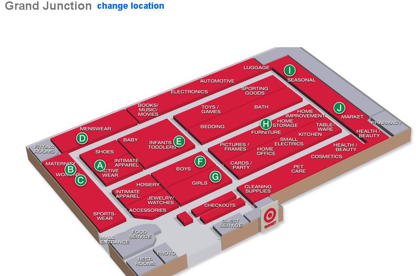 Target Black Friday Store Map 2011
